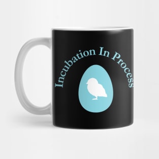 Incubation In Process, Pregnancy Announcement, Funny, Cute< Gender Reveal Design Mug